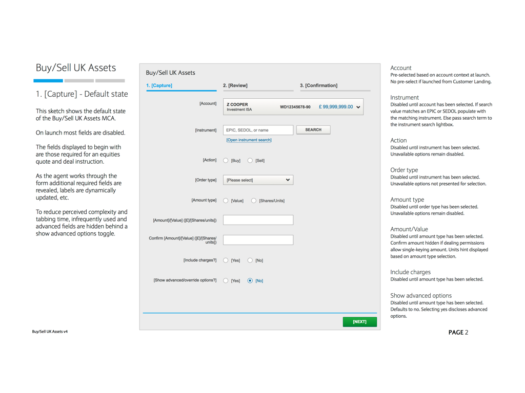 Share Dealing UI